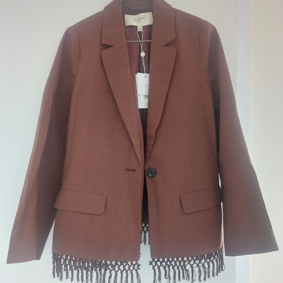 NEW CAMI NYC chitra jacket in coconut Small - Picture 5 of 5